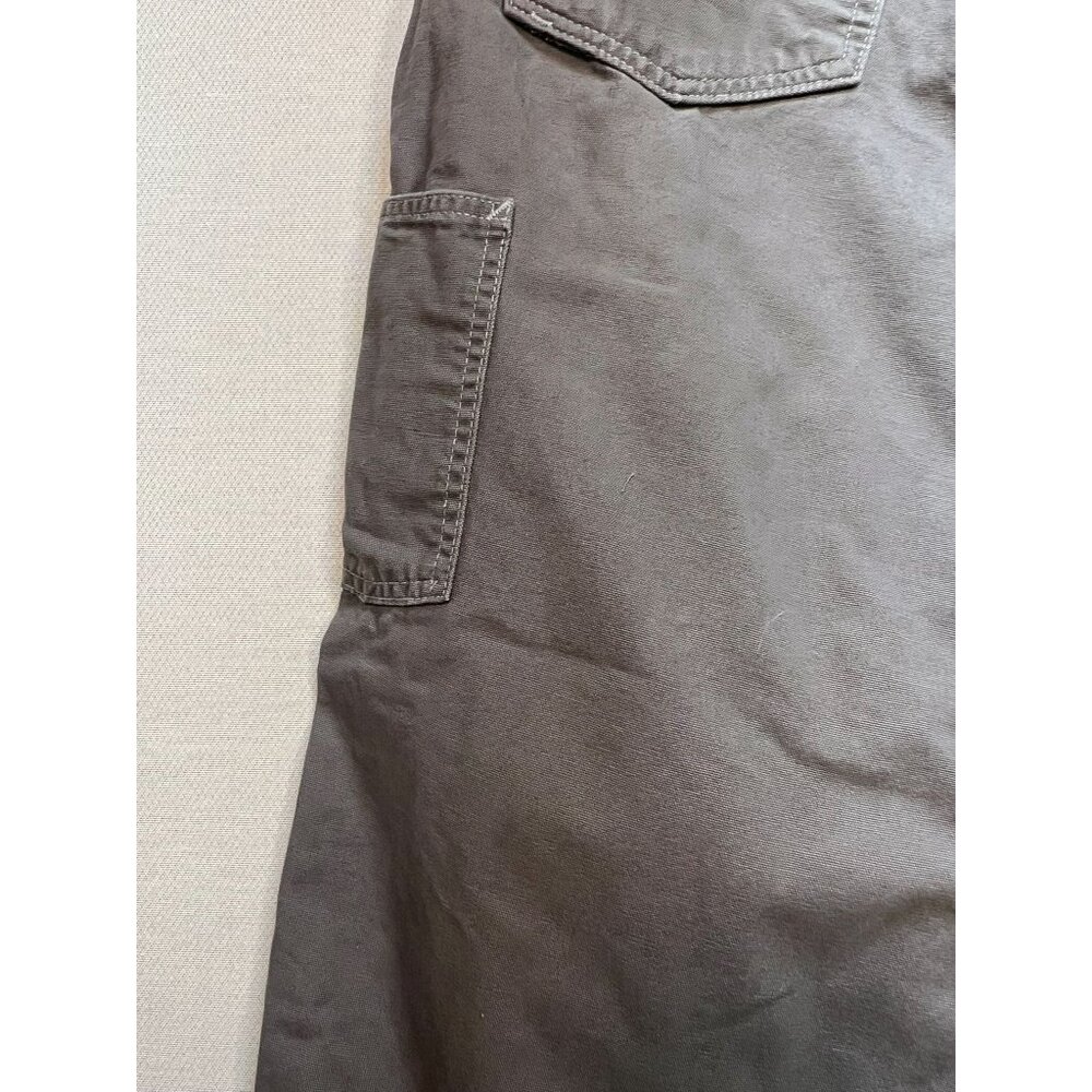 Carhartt Mens Lose Fit Workwear Carpenter Pants Mid Rise Stretch Size 40x30 Gray - Picture 9 of 12